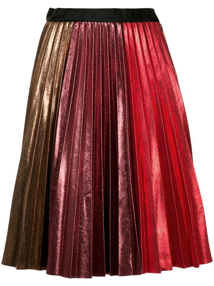 Romance Was Born Fortune Teller Pleat Skirt - Multicolour
