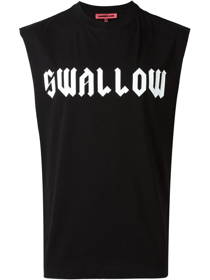 Mcq Alexander Mcqueen 'swallow' Print Tank Top