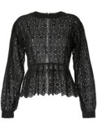 Sir. Amelie Tie Top - Black