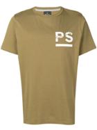 Ps Paul Smith Chest Print T-shirt - Green