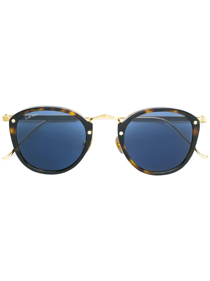 Cartier Round Sunglasses - Metallic