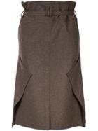 Nehera Sipa Flared Skirt - Brown