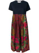 Comme Des Garçons Girl Hybrid Midi Dress - Blue