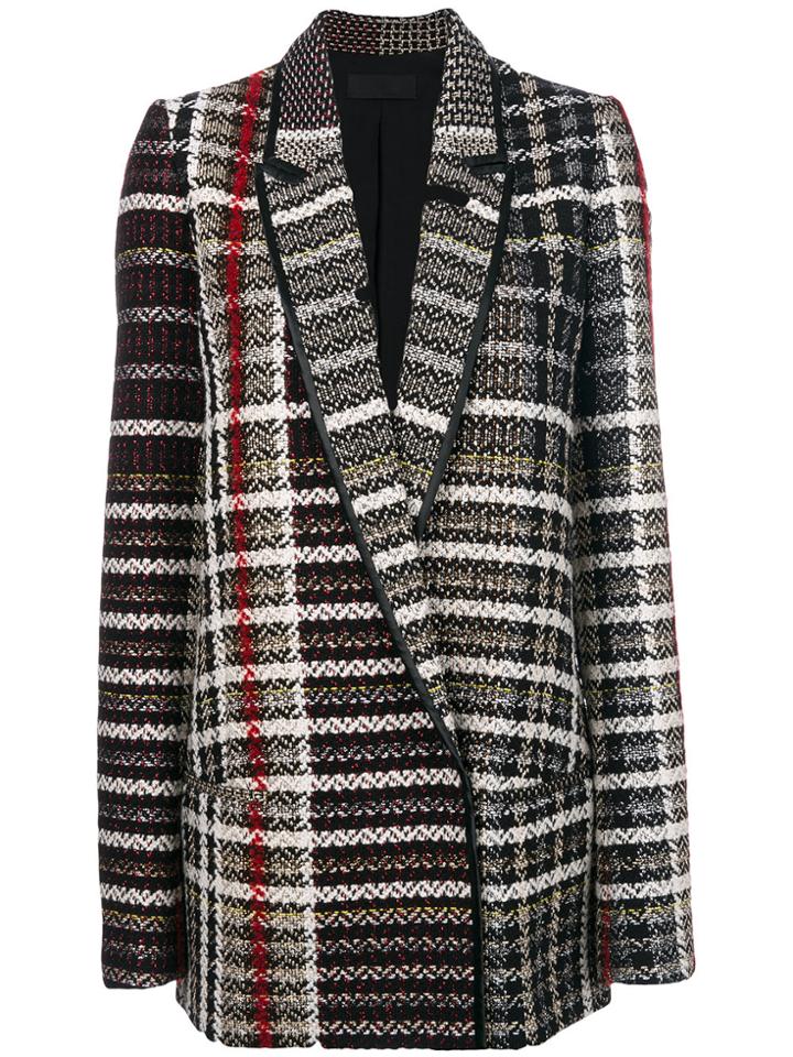 Haider Ackermann Tweed Coat - Black