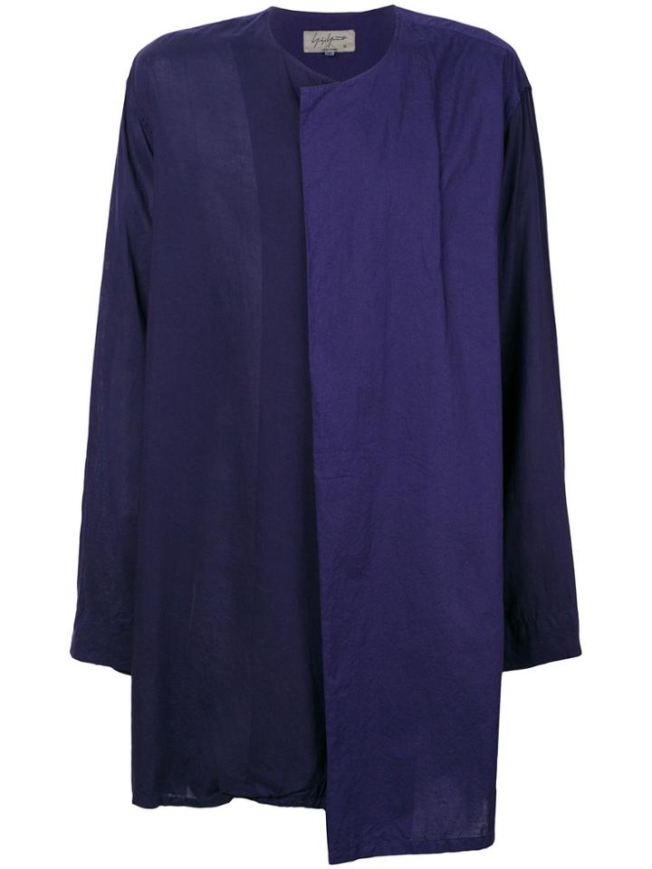 Yohji Yamamoto Asymmetric Shirt - Pink & Purple
