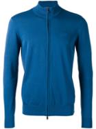 Armani Jeans - Zipped Sweatshirt - Men - Cotton - Xxl, Blue, Cotton