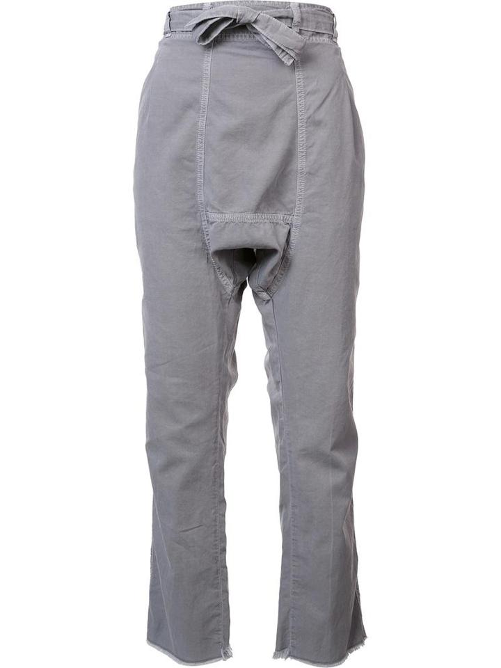 Nsf Straight Trousers, Women's, Size: Xs, Grey, Cotton