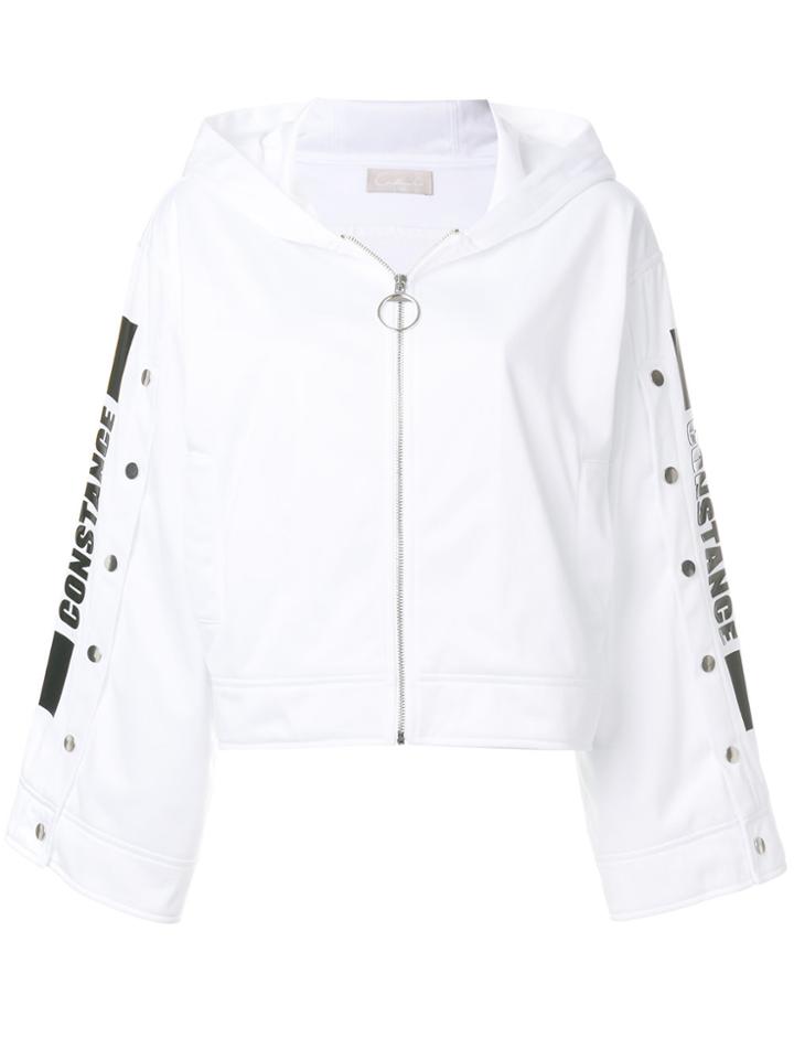 Constance C Logo Jacket - White