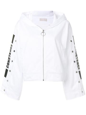 Constance C Logo Jacket - White