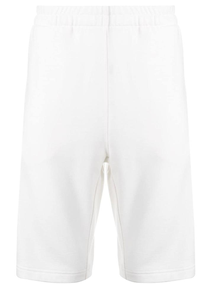 Z Zegna Knitted Track Shorts - White