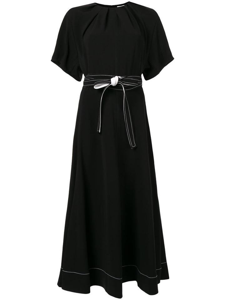 3.1 Phillip Lim Belted Midi Dress - Black
