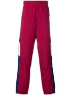 Champion Contrast Stripe Track Pants - Red