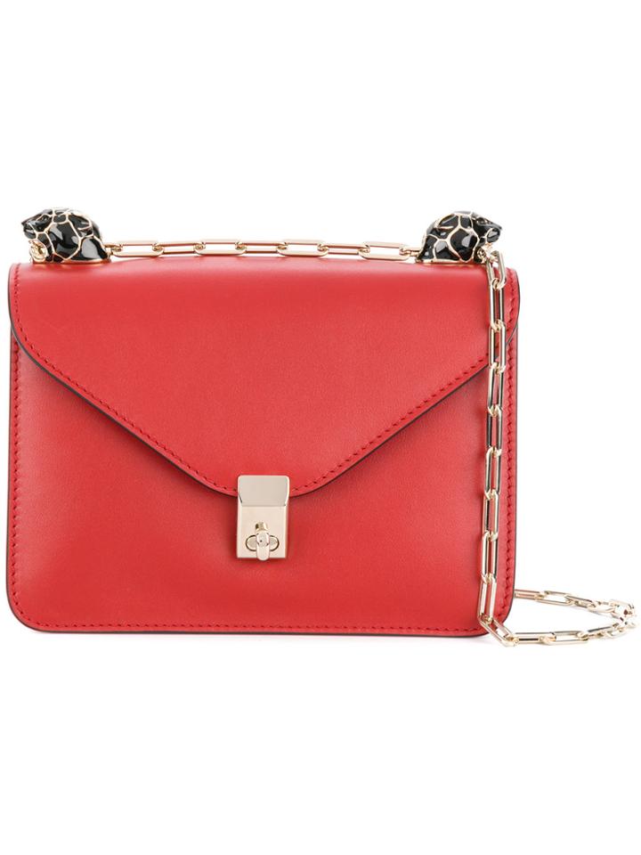 Valentino Valentino Garavani Panther Shoulder Bag - Red