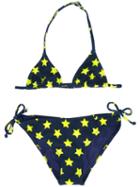 Mc2 Saint Barth Kids - Holly Star Bikini - Kids - Polyamide/spandex/elastane - 6 Yrs, Blue