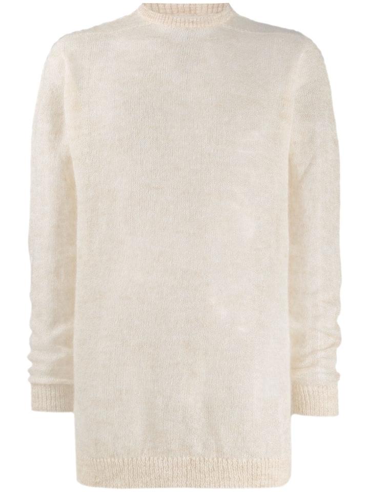 Rick Owens Soft Knit Jumper - Neutrals