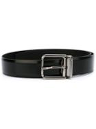 Dolce & Gabbana Classic Belt, Men's, Size: 95, Black, Leather