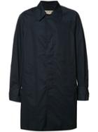 Marni Long-length Jacket, Men's, Size: 48, Blue, Cotton