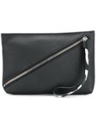 Proenza Schouler Front Zip Clutch - Black