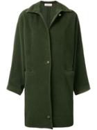 Versace Pre-owned 1980's Straight Midi Coat - Green