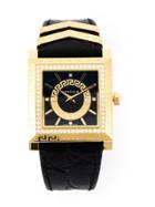 Versace Greek Key Watch - Black