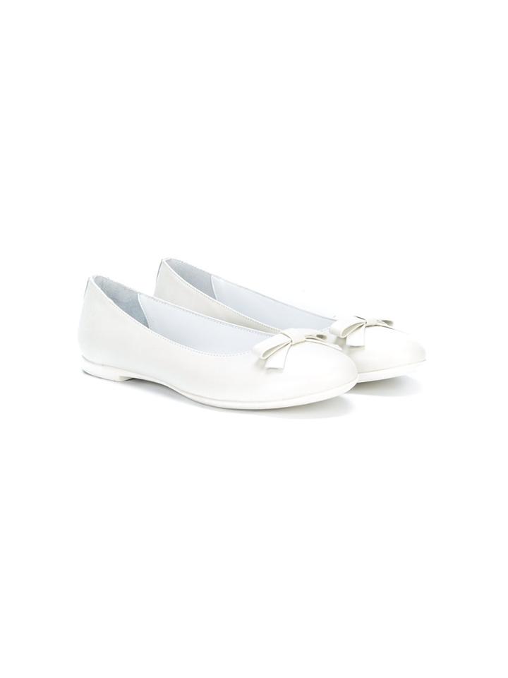 Montelpare Tradition Teen Classic Ballerinas - White