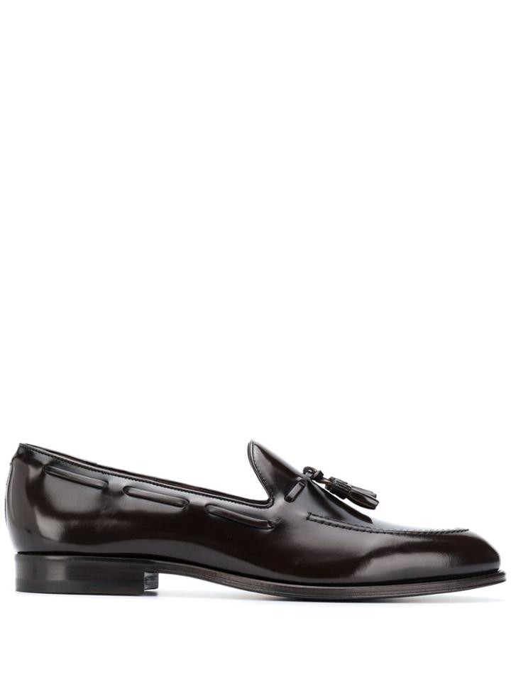 Tagliatore Tassel Loafers - Brown