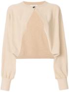 Jw Anderson Cropped Cardigan - Nude & Neutrals