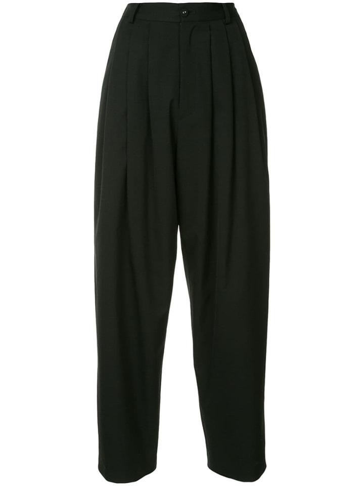 G.v.g.v. Wide Leg Trousers - Black