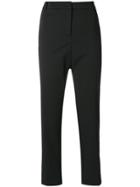 Kiltie Regular Woven Circle Trousers - Black