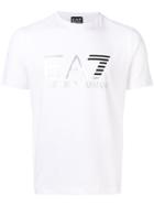 Ea7 Emporio Armani Metallic Logo T-shirt - White