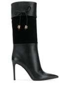 Balmain Knee-length Bb Boots - Black
