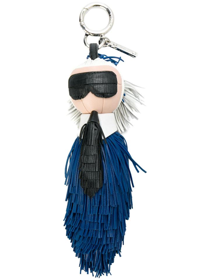 Fendi Karlito Tuxedo Charm - Blue