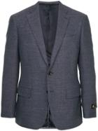 D'urban Knit Formal Blazer - Pink & Purple