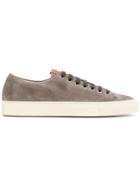 Buttero Lace Up Trainers - Grey
