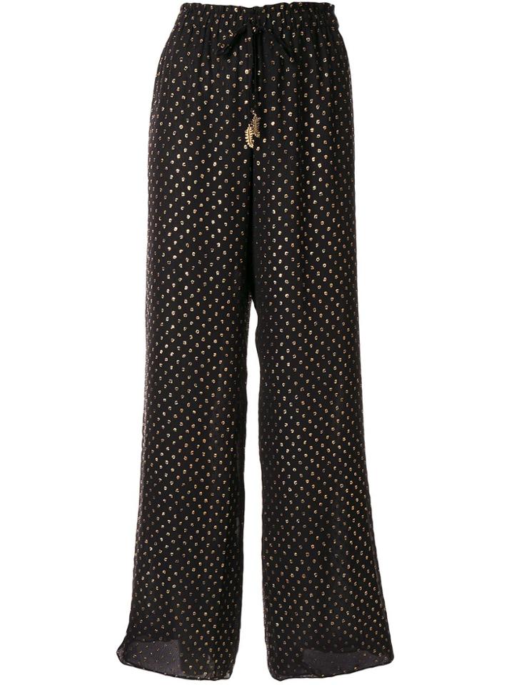 Kalmar Ayah Polka Dot Trousers - Black