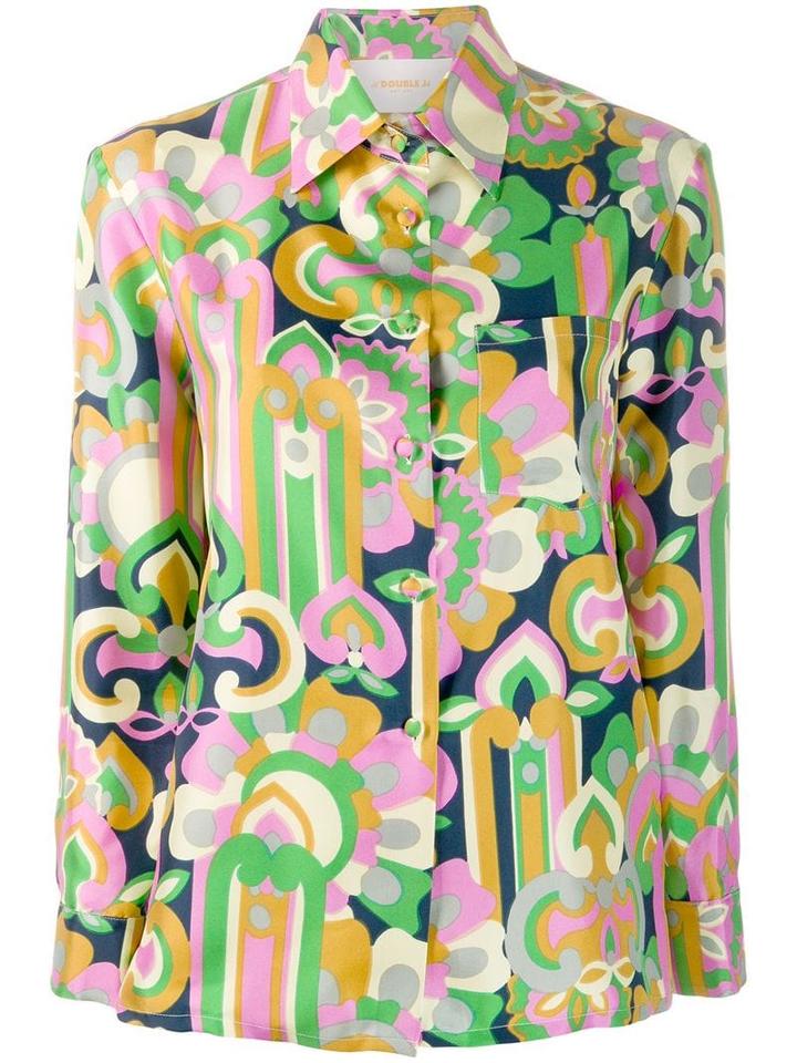 La Doublej X Mantero Boy Printed Shirt - Pink