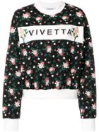 Vivetta Floral Print Sweatshirt - Multicolour