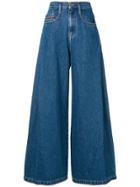 Diesel D-izzier Wide-leg Jeans - Blue
