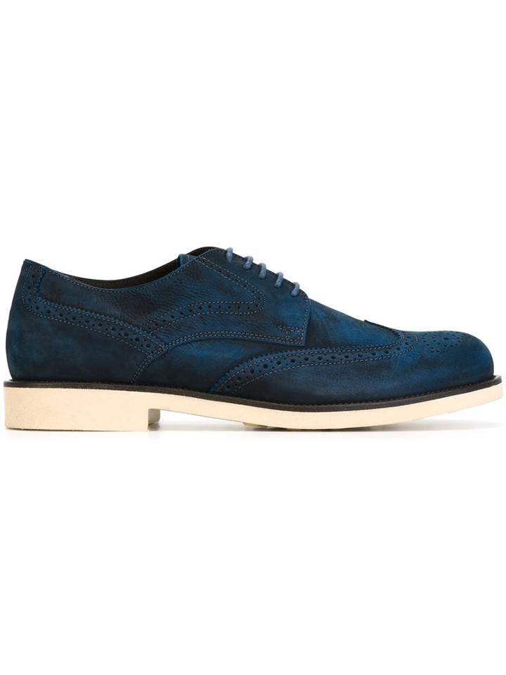 Tod's Distressed Brogues