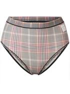 Tommy Hilfiger Checked Bikini Bottoms - Grey