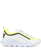 Msgm Contrast Panel Sneakers - White