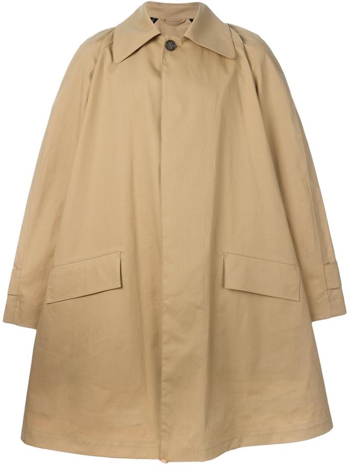Raf Simons A-line Raincoat