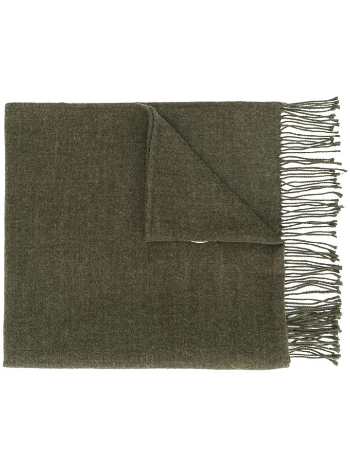 Diesel Patch Detail Scarf - Green