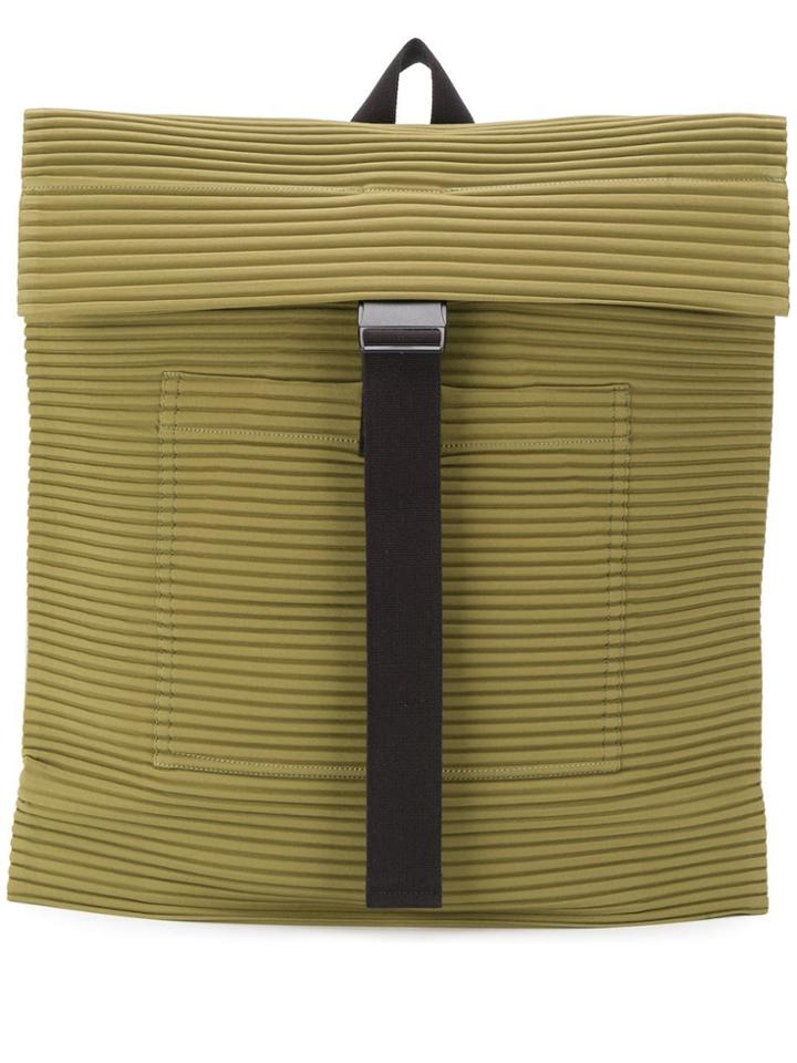 Homme Plissé Issey Miyake Quilted Backpack - Green