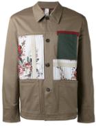 Antonio Marras Patchwork Jacket, Size: 50, Green, Cotton/spandex/elastane