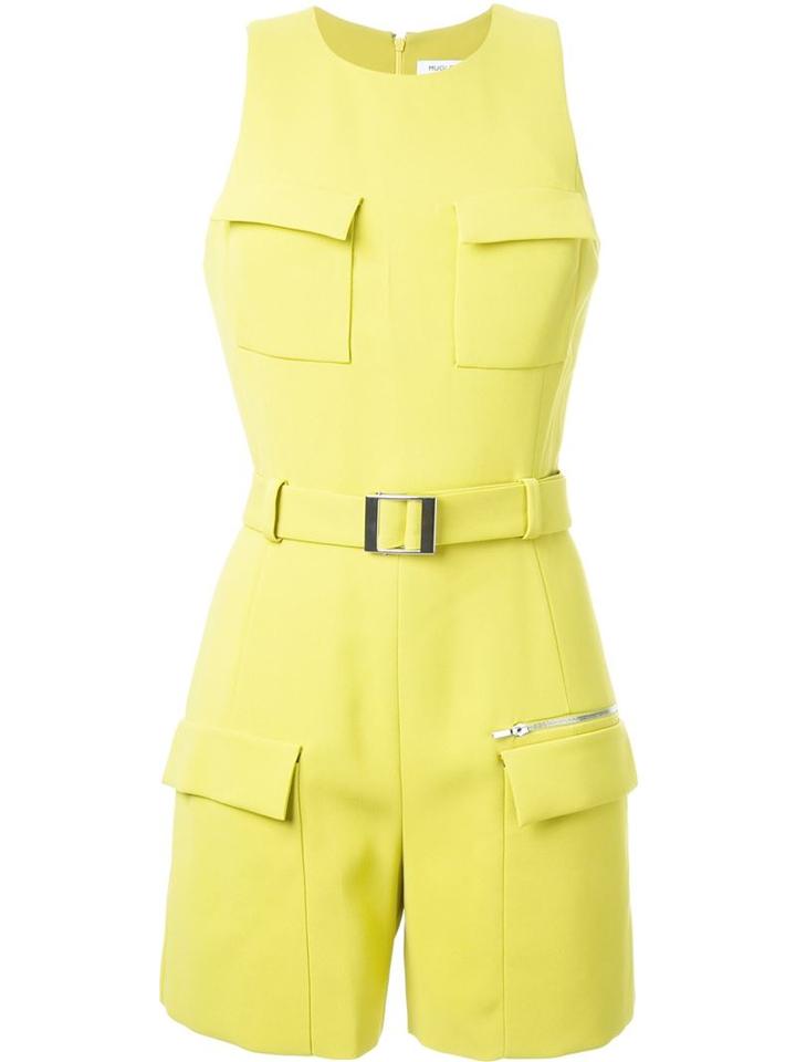 Mugler Belted Playsuit