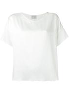Forte Forte Boxy T-shirt, Women's, Size: Ii, White, Viscose/cotton