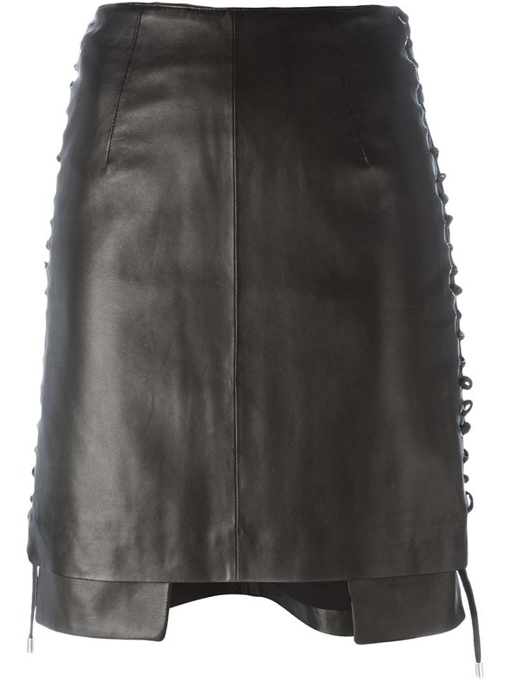 Aalto Side Lace-up Mini Skirt
