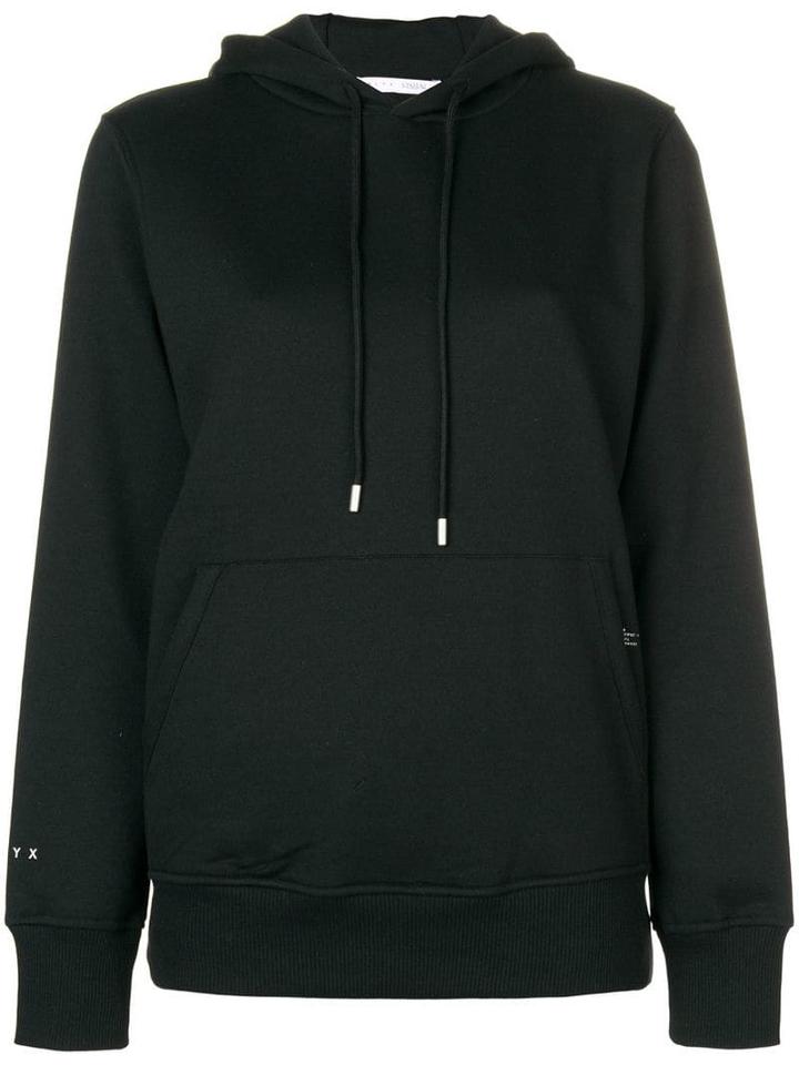 1017 Alyx 9sm Pull-over Hoodie - Black