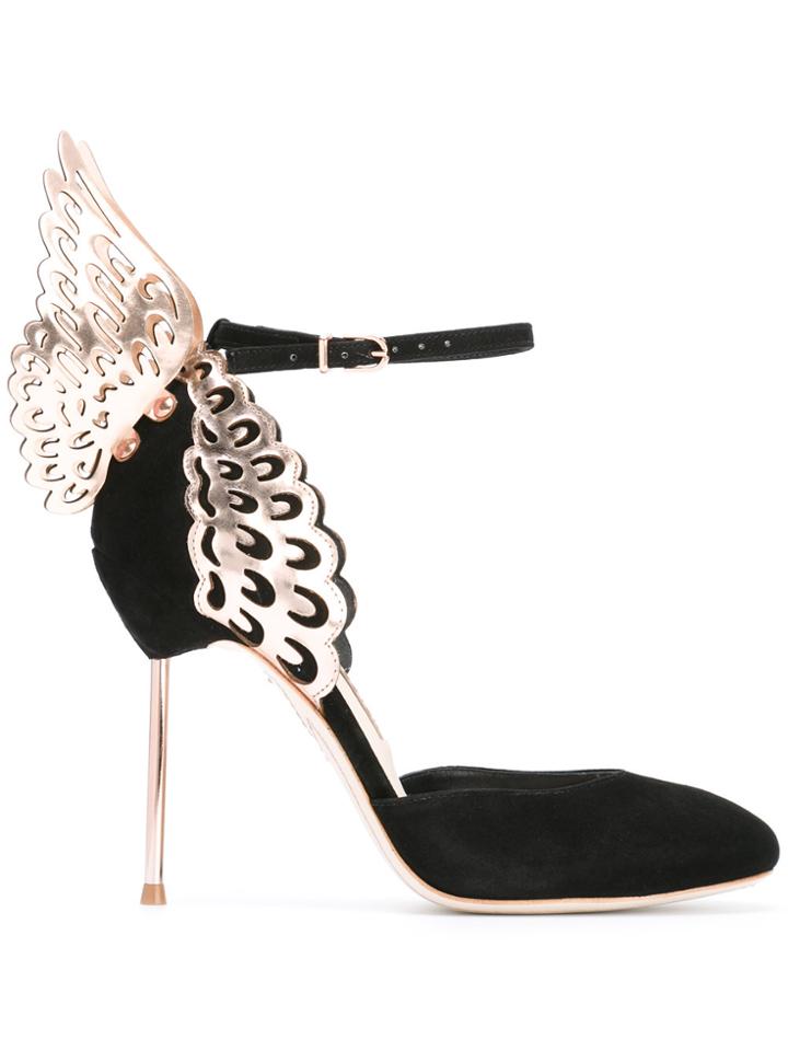 Sophia Webster Wings Motif Pumps - Black